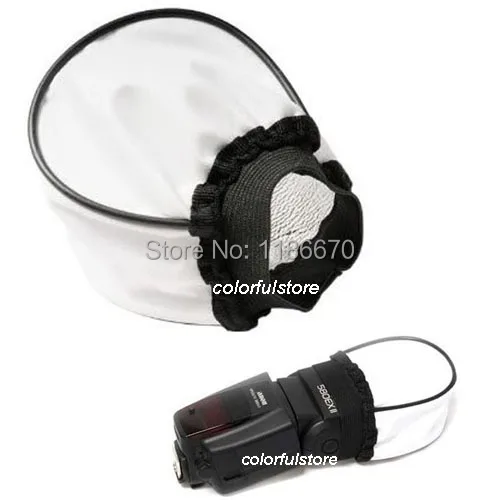 Бесплатная доставка 2 шт ткань Универсальный мягкий рассеиватель для вспышки