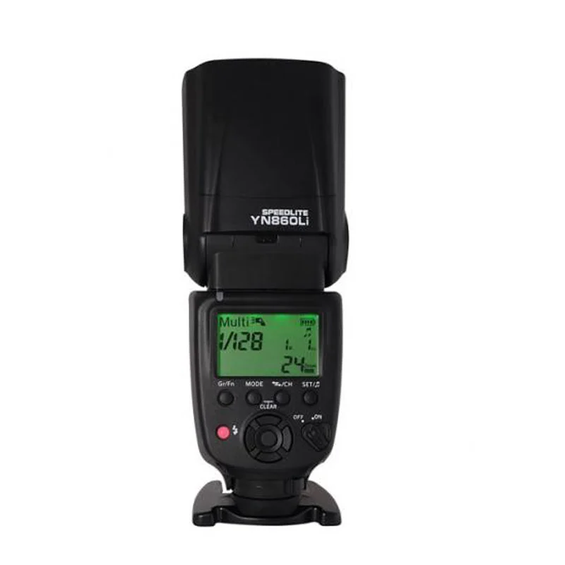 Беспроводная вспышка Yongnuo YN860Li Speedlite с литиевой батареей 1800 мАч для Nikon Canon