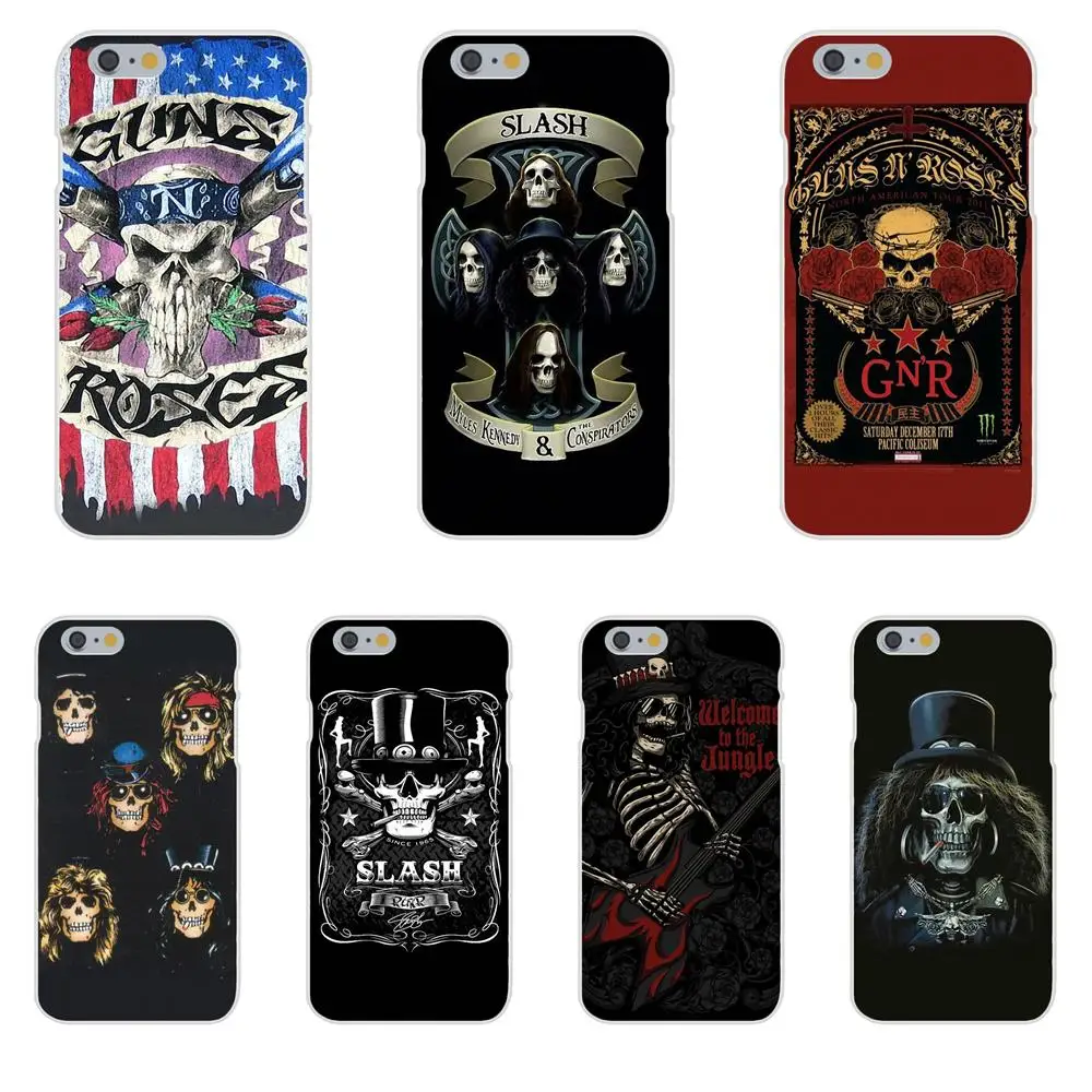 Мягкий чехол для телефона Galaxy A3 A5 A7 A8 A9 A9S On5 On7 Plus Pro Star 2015 2016 2017 2018 Guns N Roses Slash