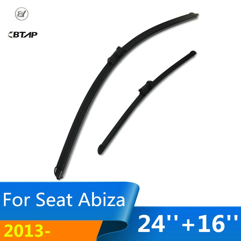 Стеклоочистители BTAP для лобового стекла Seat Abiza 2013, 2 шт., 24 + 16 дюймов