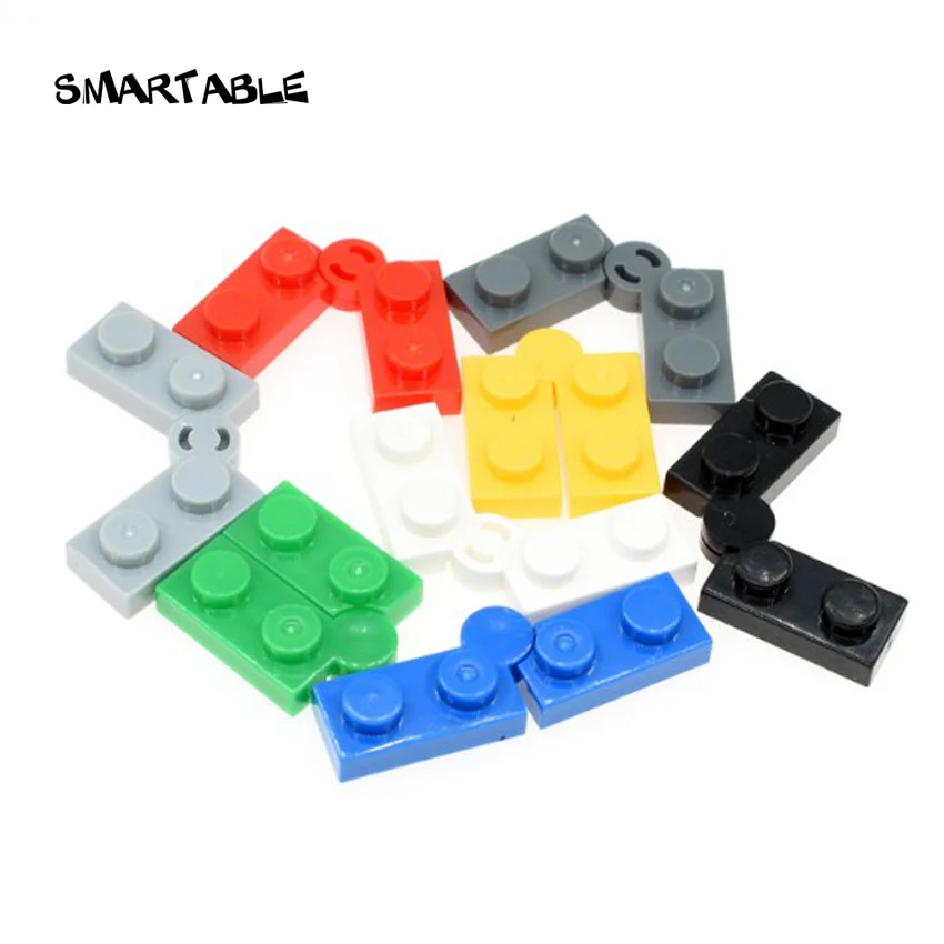 Smartable Hinge Plate 1x4 Swivel Top Building Blocks MOC Parts Creative Toys For Kids Education Compatible 73983 80pcs/lot