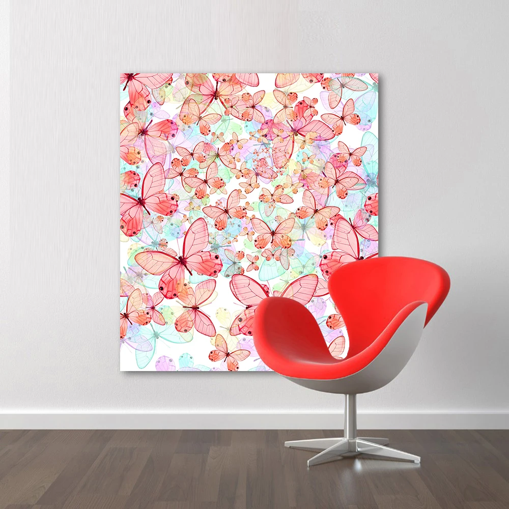 WANGART абстрактное искусство скандинавский постер принты сюрреалистичность