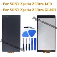 6 44 original display for sony xperia z ultra lcd touch screen digitizer for sony xperia z ultra xl39h c6833 lcd repair parts
