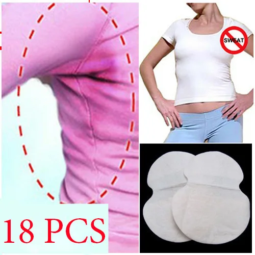 18 шт. впитывает пот подмышек колодки для потоотделения подмышки дезодорант