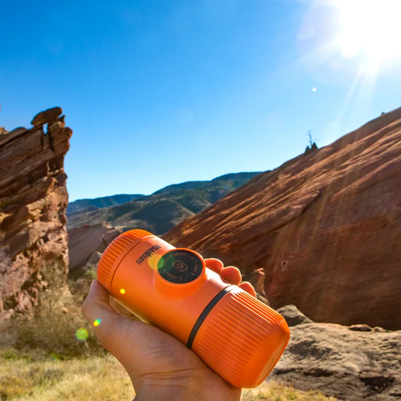 Портативная кофемашина Wacaco Nanopresso для эспрессо обновленная версия miniпресса