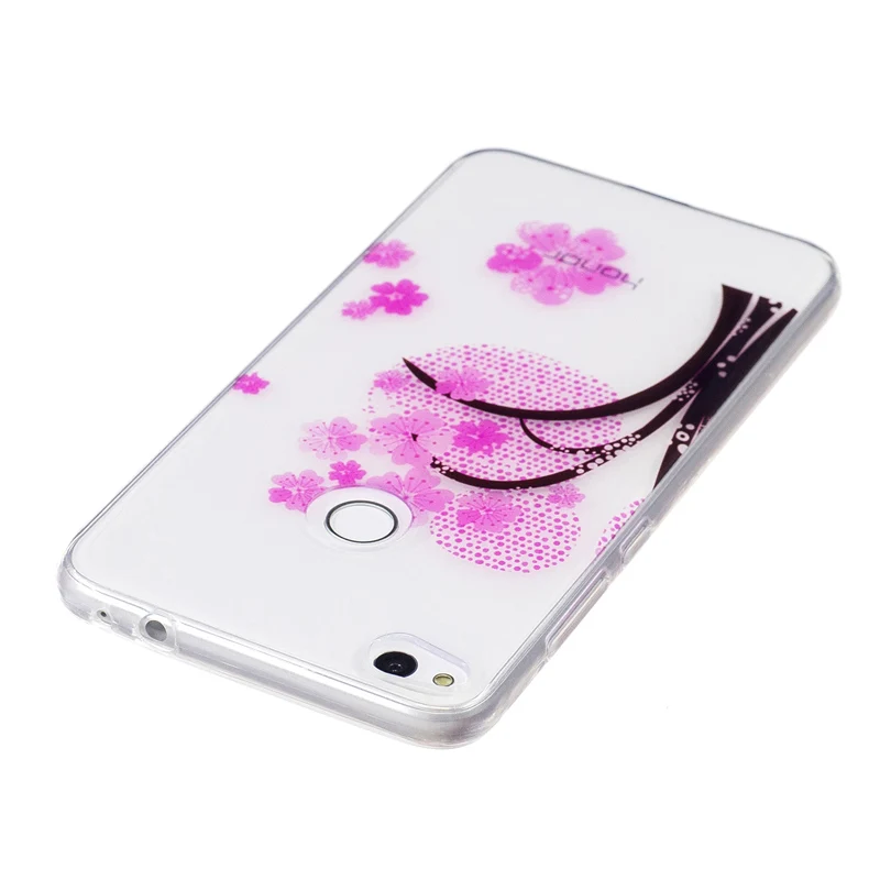 Новые zf чехол для Huawei Honor P8 Lite 2017 P9 P10 Y5 II Y3 кремния прозрачные мягкие Задняя крышка