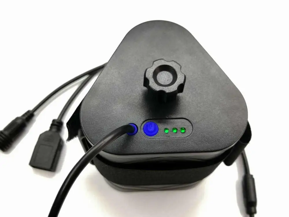 18650 батарея коробка водонепроницаемый USB/DC интерфейс 26650 фонарик зарядное