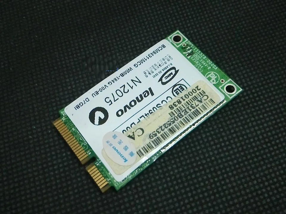 ,   BCM94311MCG Mini PCI-E 802.11A/B/G WiFi  Lenovo