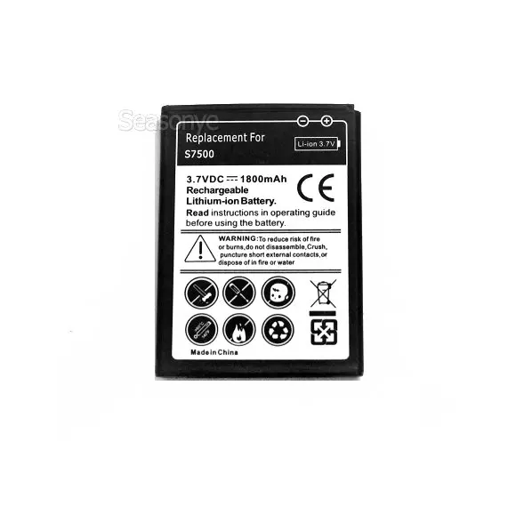Seasonye 2 шт./лот 1800 мАч EB464358VU Сменный аккумулятор для Samsung Galaxy Y Duos Mini S6500 Ace Plus S7500