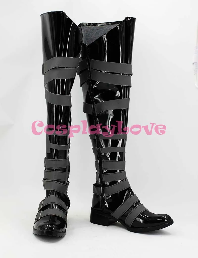 Сделанные на заказ сапоги для косплея из японского аниме черного Батлера