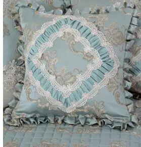 Роскошный кружевной чехол для подушки с бахромой Классическая винтажная