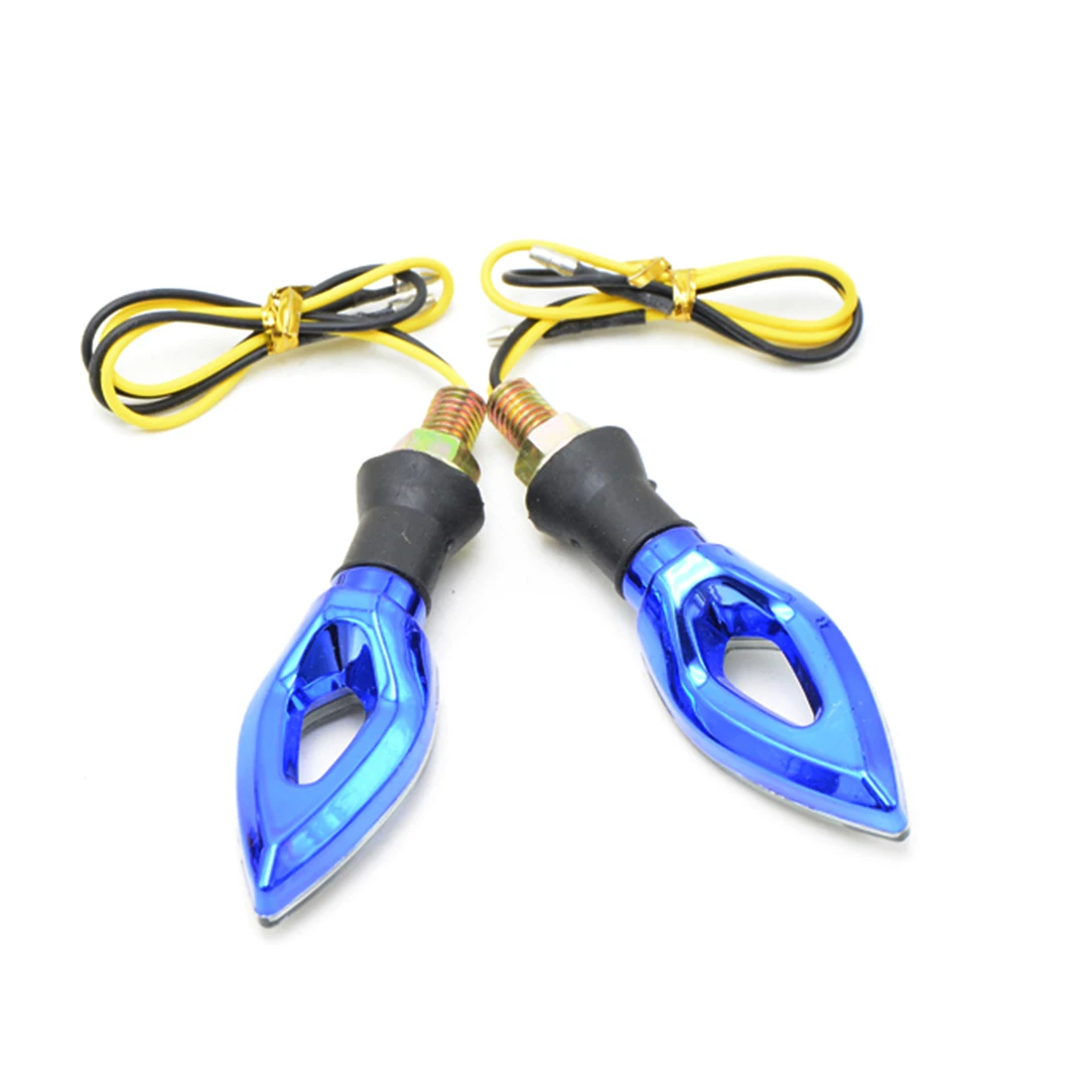 1 пара универсальные мотоциклетные указатели поворота светильник s Янтарный 12