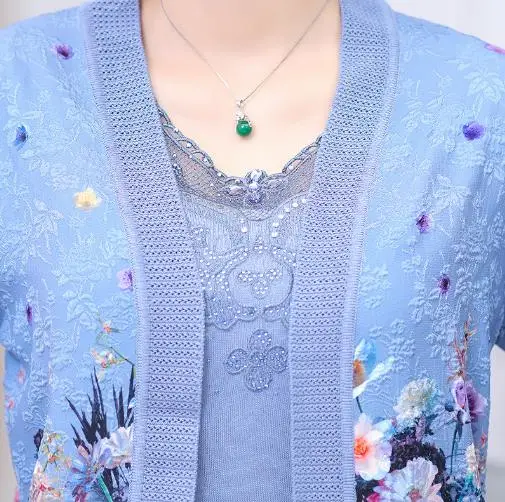 Женский трикотажный кардиган Clobee осенне-зимний свитер с длинным рукавом модель