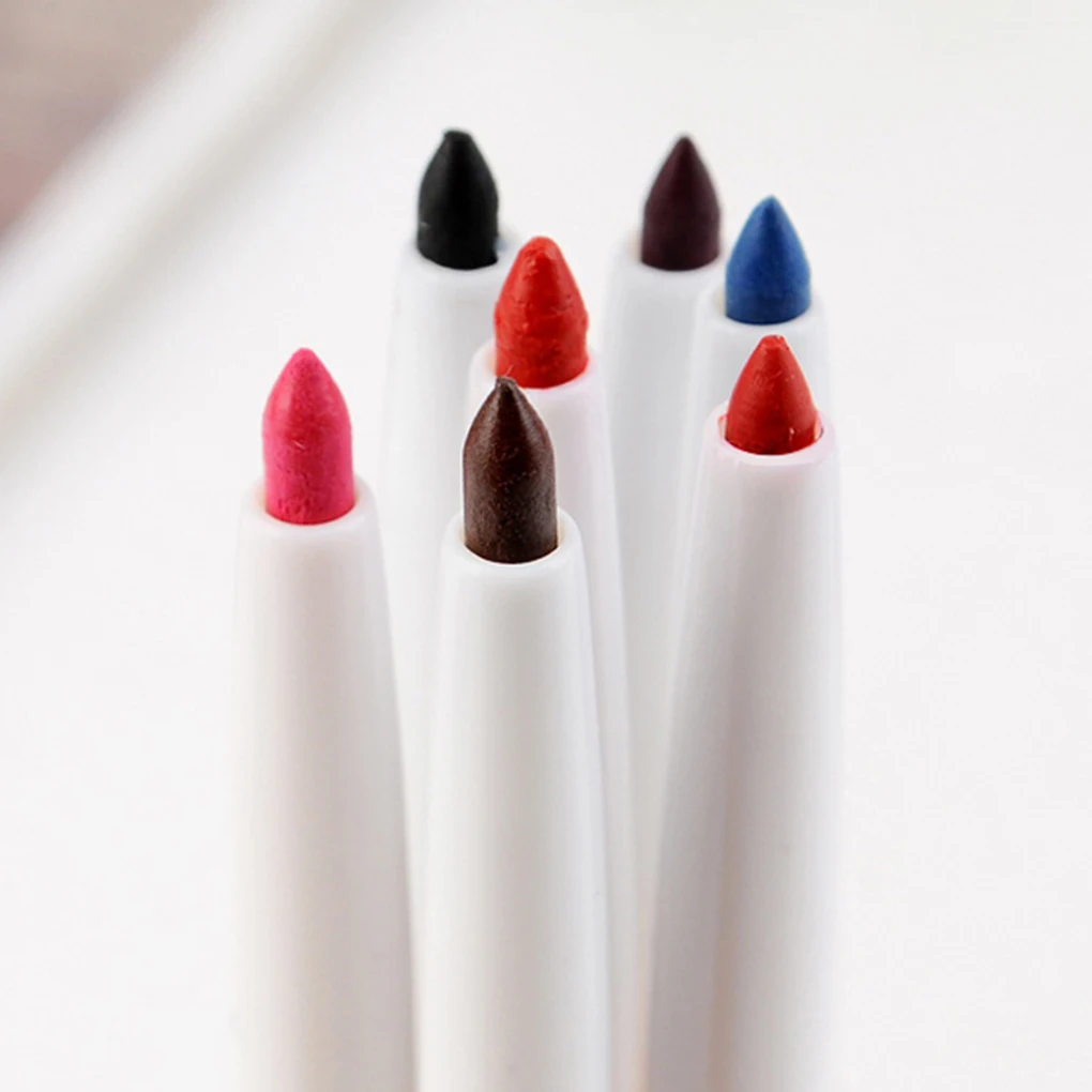 7 цветов Женская Профессиональная Водостойкая Подводка для губ Карандаш