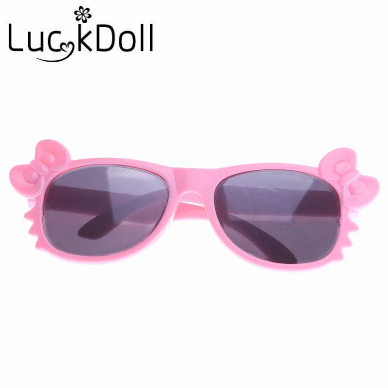 LUCKDOLL солнцезащитные очки с украшением в виде банта подходят для 18 дюймов
