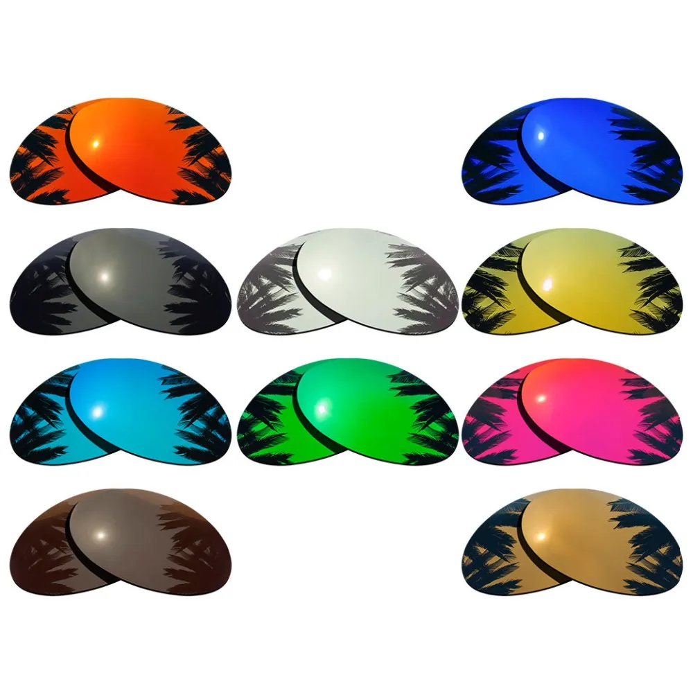 

Polarized Mirrored Coating Replacement Lenses for-Oakley Romeo 1 Frame Multi-Colors