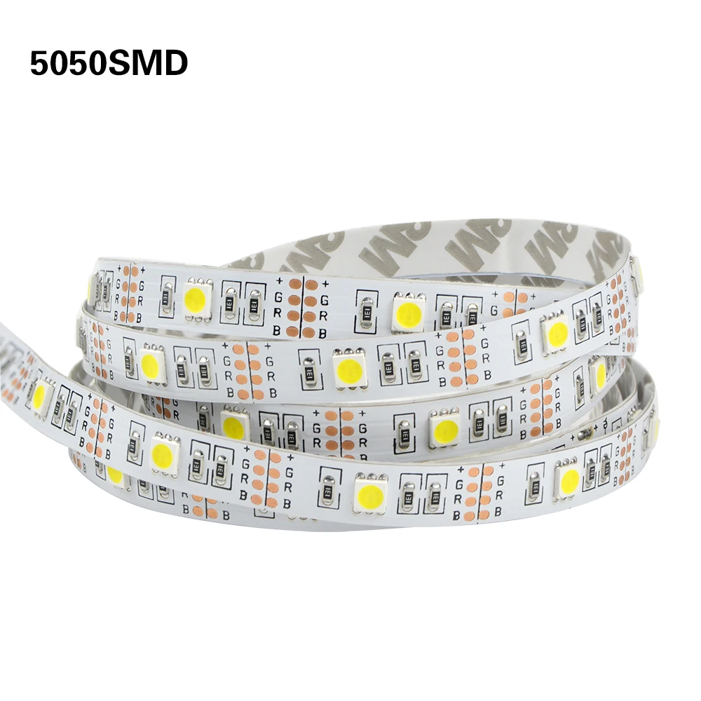 IP20 3528 / 5050 SMD RGB USB LED Strip light DC 5V 50CM 1M 2M Decor lamp Tape Ribbon For Monitor TV Backgroud lighting | Лампы и