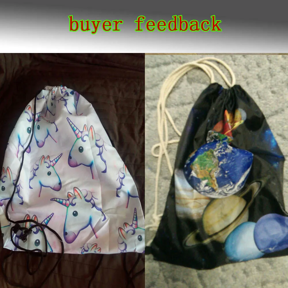 CustomizedFunny 3D Рисунок щенка котенка для женщин Drawstring schoolba детей девочек мини