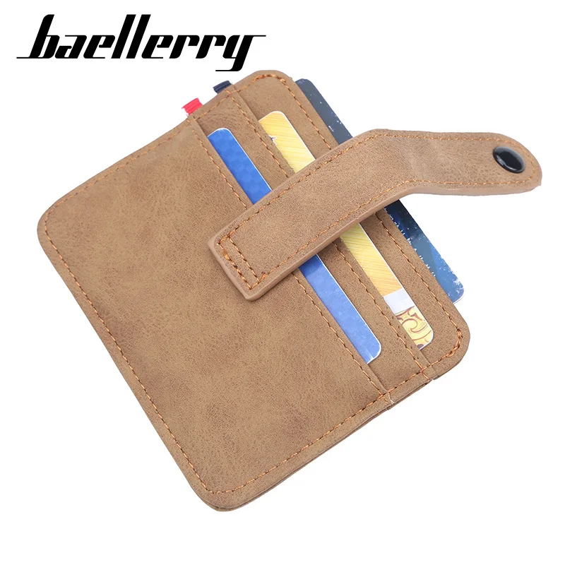 Baellerry брендовый супертонкий держатель для карт Мужской дизайнерский кошелек из