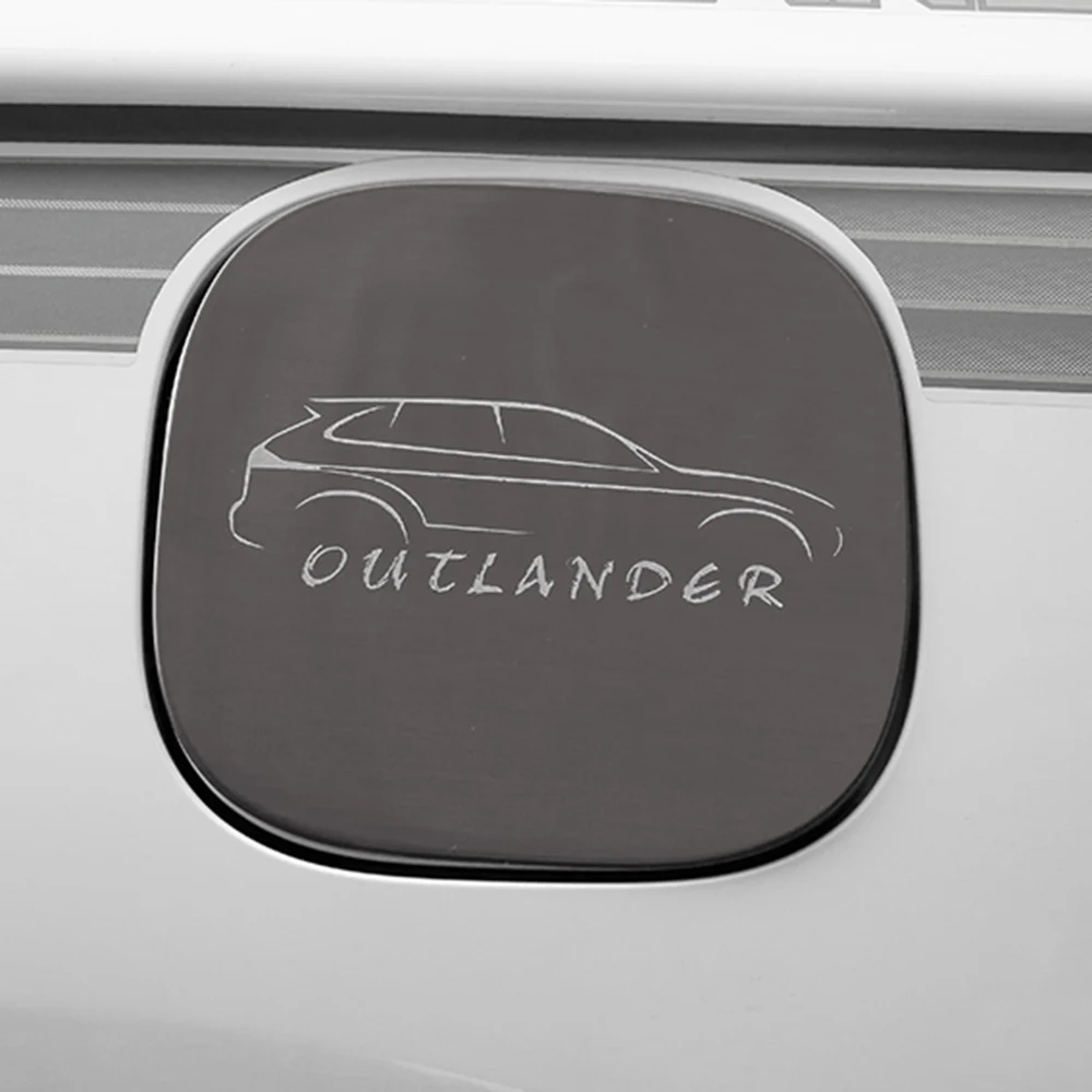 Крышка топливного бака из нержавеющей стали Литье корпуса для MITSUBISHI OUTLANDER 2013 2018