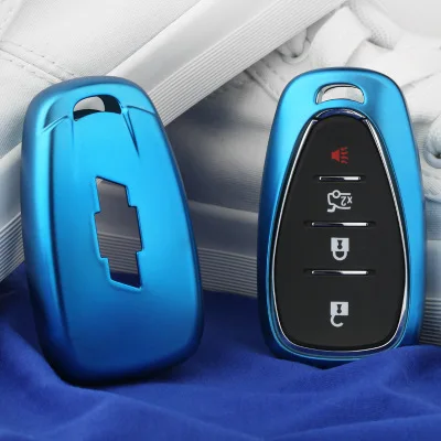 Мягкий ТПУ чехол для автомобильного ключа Chevrolet брелок дистанционного