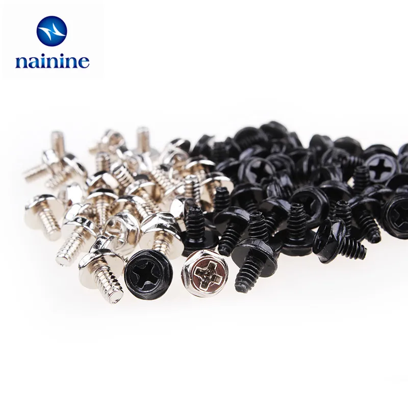 50 шт. 6 32*6 резьбовых зубьев наружный шестигранный чехол для компьютера ПК