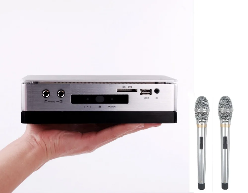 Профессиональный Домашний ktv HDD караоке Автомобильный плеер система с 2 ТБ