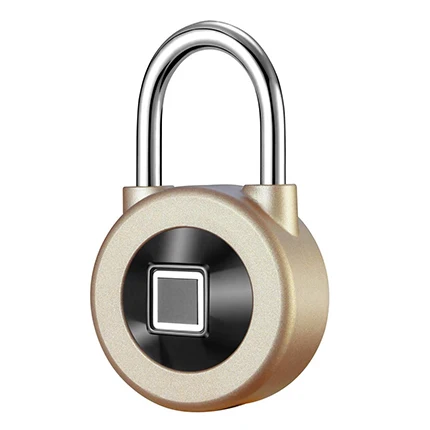 SEEGUARD Smart считыватель отпечатков пальцев замок без ключа USB Перезаряжаемые доступа IP65 Водонепроницаемый Противоугонный замок безопасности двери Чемодан чехол - Цвет: Зеленая бронза