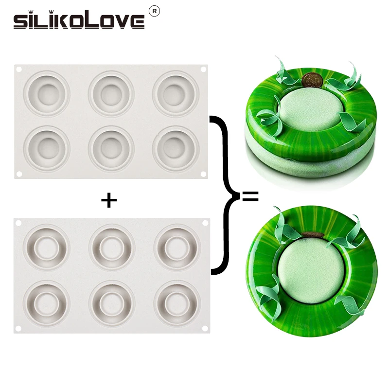 Силиконовая форма SILIKOLOVE сделай сам для украшения тортов выпечки десертов