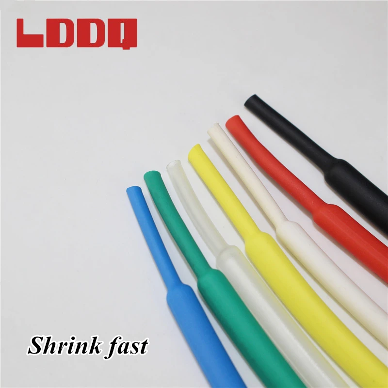 Термоусадочная трубка ldq 10 м Полиолефиновый провод оберточный кабель диаметром 2