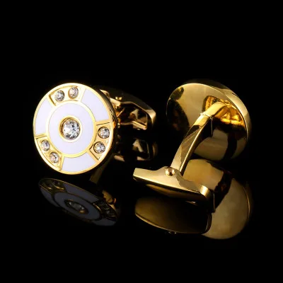 Новые европейские и американские популярные мужские манжеты на пуговицах из