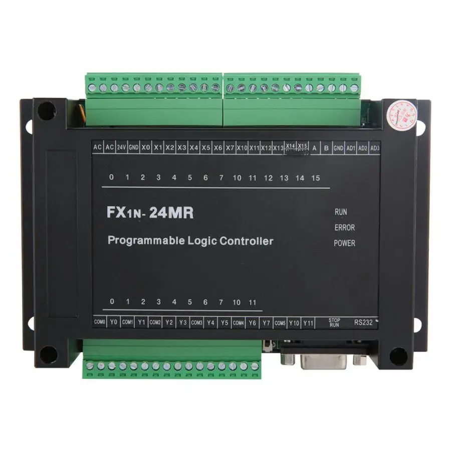 Промышленная плата управления FX1N 24MR 14 вход 10 выход 24V 5A|Контроллер двигателя| |