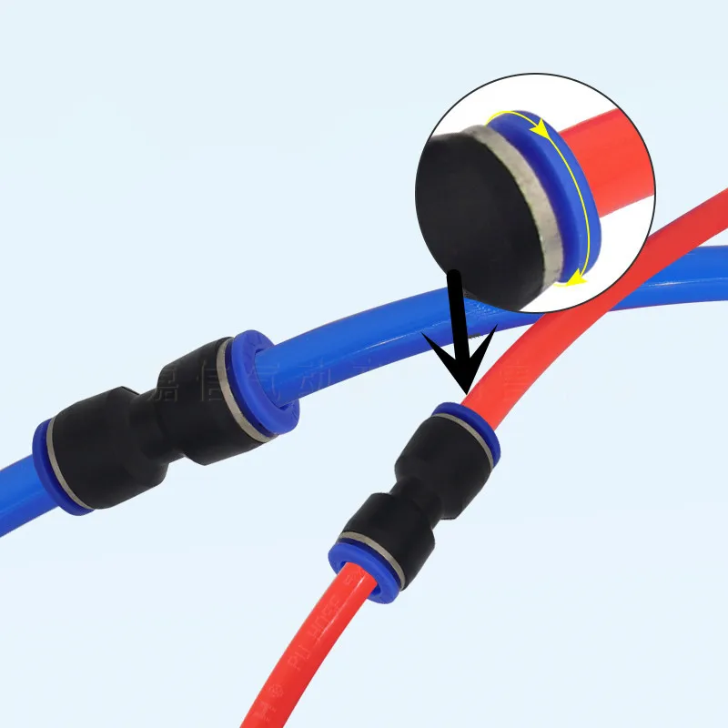 2Pcs Aquarium 2/3/4 Way CO2 Tube Connector High Pressure Design Quick-Connect Valve for Diy System Air Hose Pipe Joint | Дом и сад