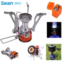 camping stovessam young portable outdoor backpacking cookware cooking stove butane propane for gas canister with piezo i