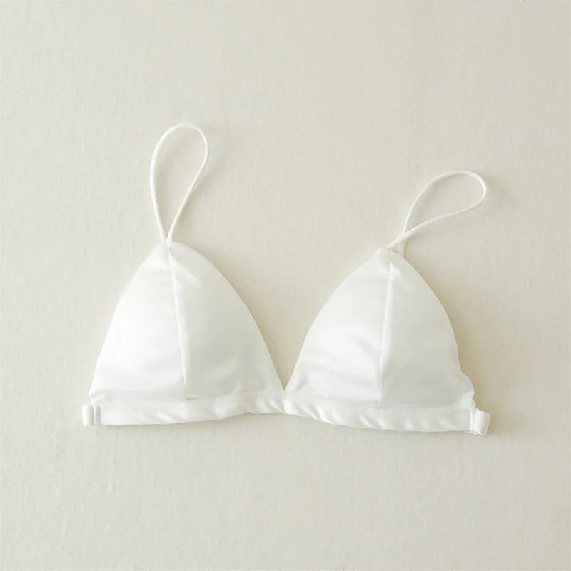 Бесшовные летняя майка сексуальные груди обернутый износостойкий тонкий плечо