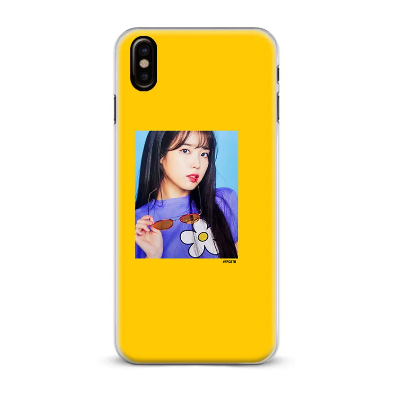 Чехол для телефона IU Lee Ji-eun Kpop Girl, чехол для Apple iPhone 5S SE 6 6s 7 8 Plus X XR XS MAX - Цвет: IULEEJIEUN  3