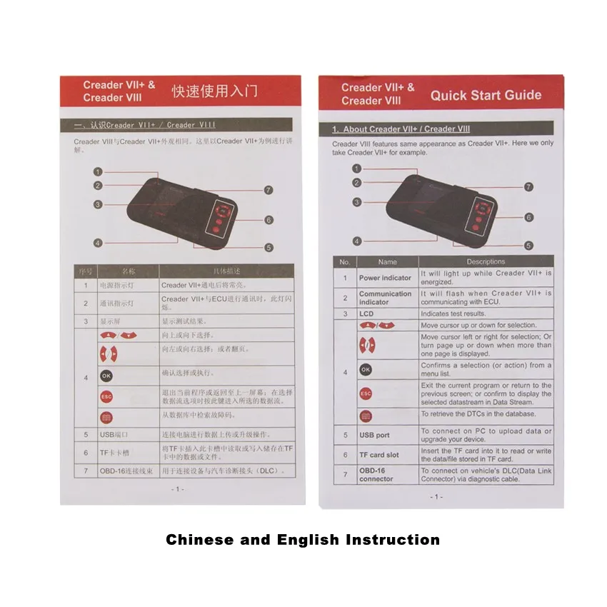 Новые старта X431 Creader VII+ Code Reader X 431 VII+ авто инструмент диагностики же функцию с CRP123