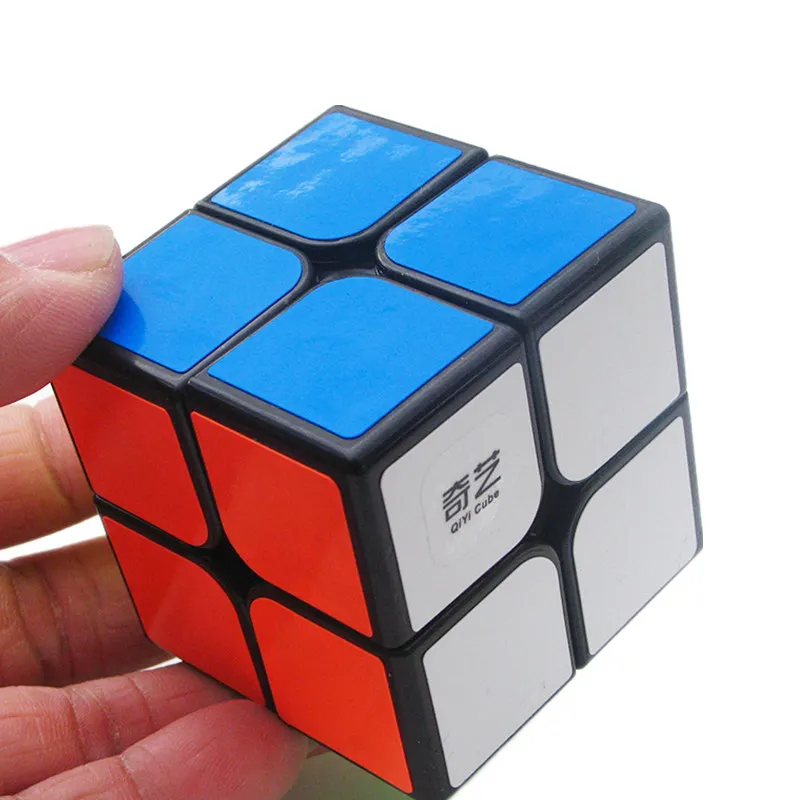 QIYI 2X2X2 профессиональный Кубик Рубика 2 по Stickerless speed Cube 2x2 головоломка игрушки