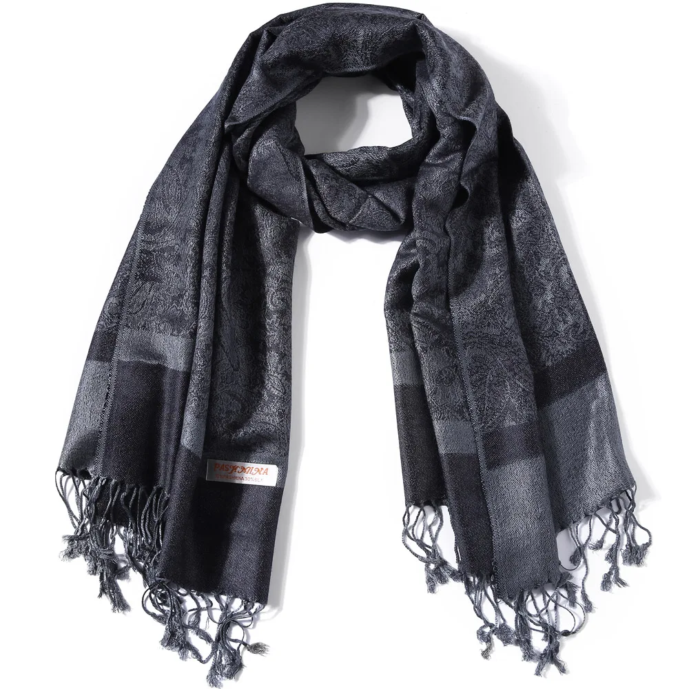 Осенне-зимний кашемировый хиджаб 2 оттенка |