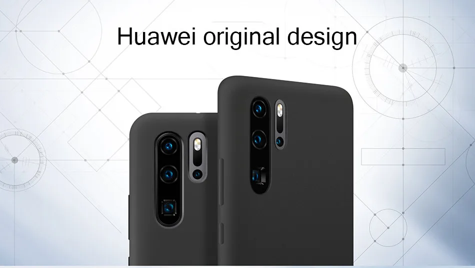 huawei P30 pro силиконовый чехол на заднюю панель 360 Симпатичные противоударный официальный p 30 Роскошные жидкий мягкий силиконовый P30 pro Чехол