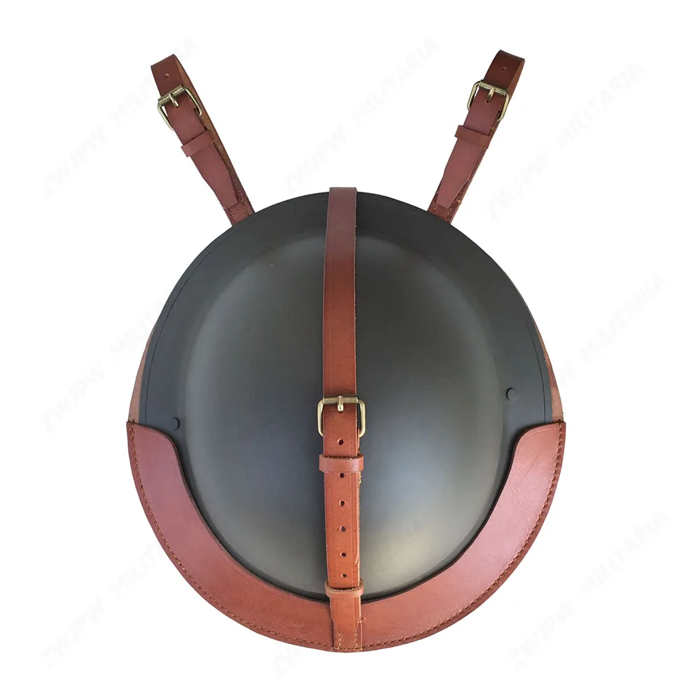 WW2 UK British Army Brodie MK2 чехол для шлема-чехол из натуральной коричневой кожи-UK/407101