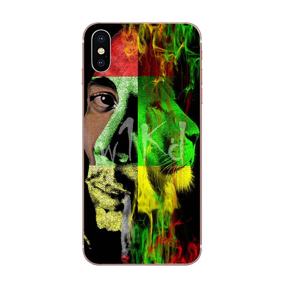 Bob Marleys Lion Rasta Reggae For Xiaomi Redmi Note 2 3 3S 4 4A 4X 5 5A 6 6A Pro Plus Back Phone Case | Мобильные телефоны и