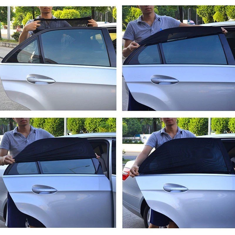 2 шт. автомобиля окно крышка Солнцезащитный козырек занавес УФ Защита щит