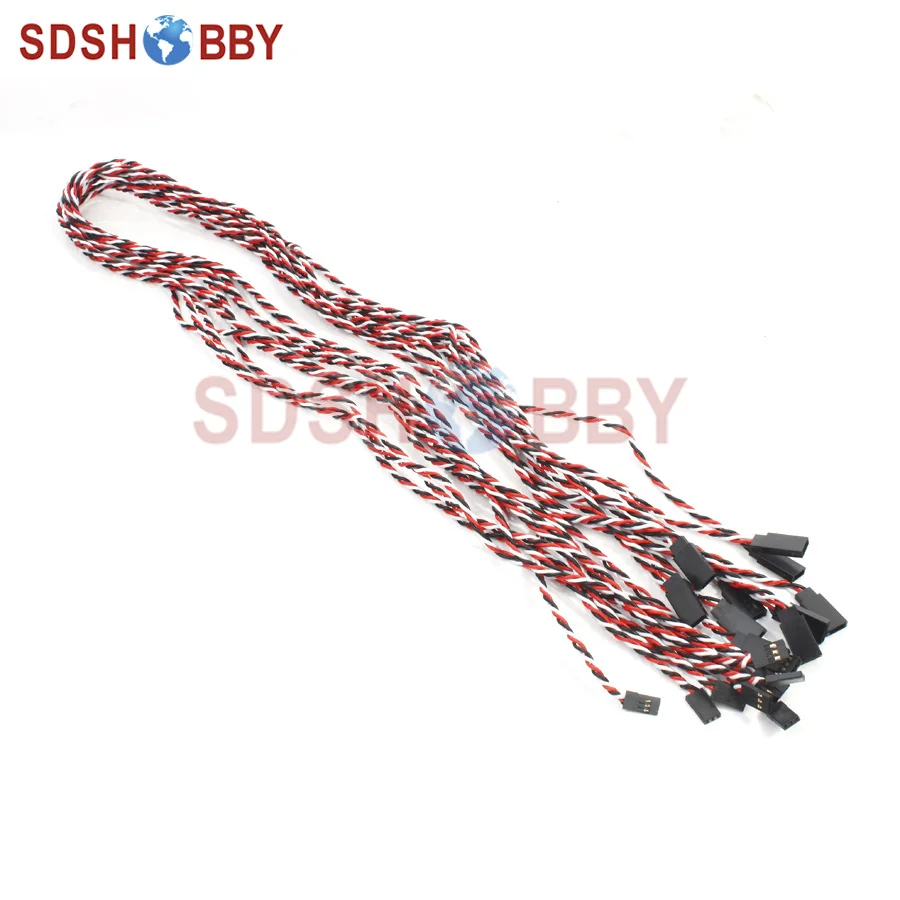 10 шт. * Сверхмощный 22 #/22AWG сервопривод витой провод 750 мм|servo wire|wire servowire wire |