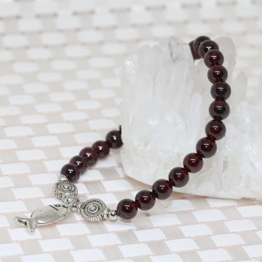 Бесплатная доставка новый оригинальный дизайн женские браслеты гранат