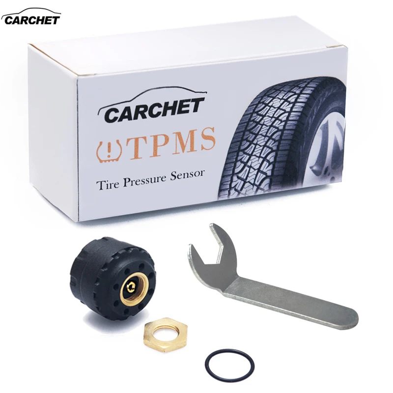CARCHET 4 шт. Автомобильная TPMS беспроводная система контроля давления в шинах + Мини