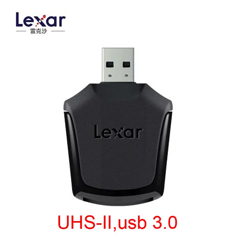 Кардридер Lexar USB3.0 SDHC SDXC высокоскоростной кардридер USB 3 0 UHSII для 2000x внешний черный