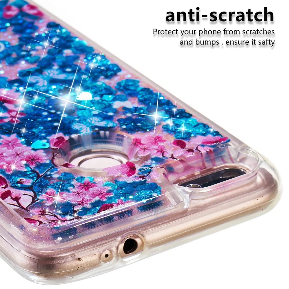 Чехол для Huawei Nova Lite 2017 с блестками и жидким эффектом для Y6 Pro SLA-L02 SLA-L22 SLA-L03 SLA L02 L03 L22.