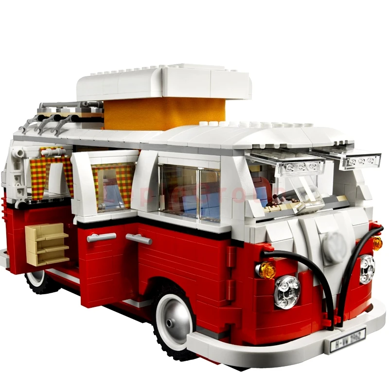 LP 21001 1354 шт T1 Camper Van модель строительные наборы набор блок кирпичи LPings игрушки Клон