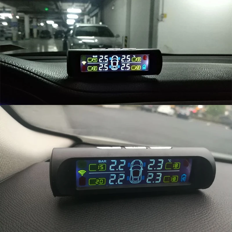 Автомобильная TPMS Сигнализация Датчик Давления в Шинах Интеллектуальная Система